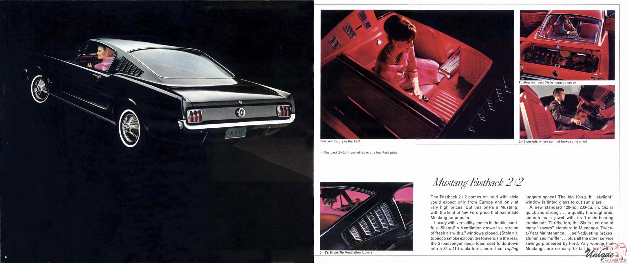 1965 Ford Mustang Brochure Page 9